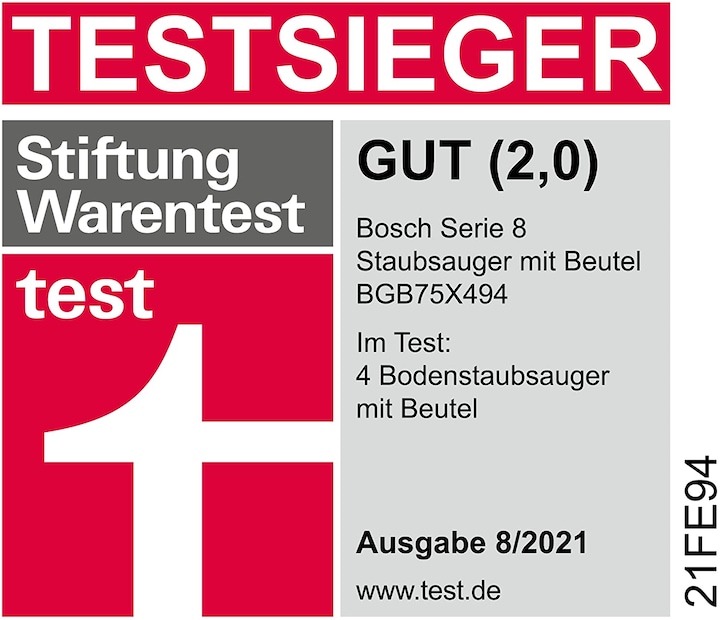 Produktbild Bosch Hausgeräte Serie 8