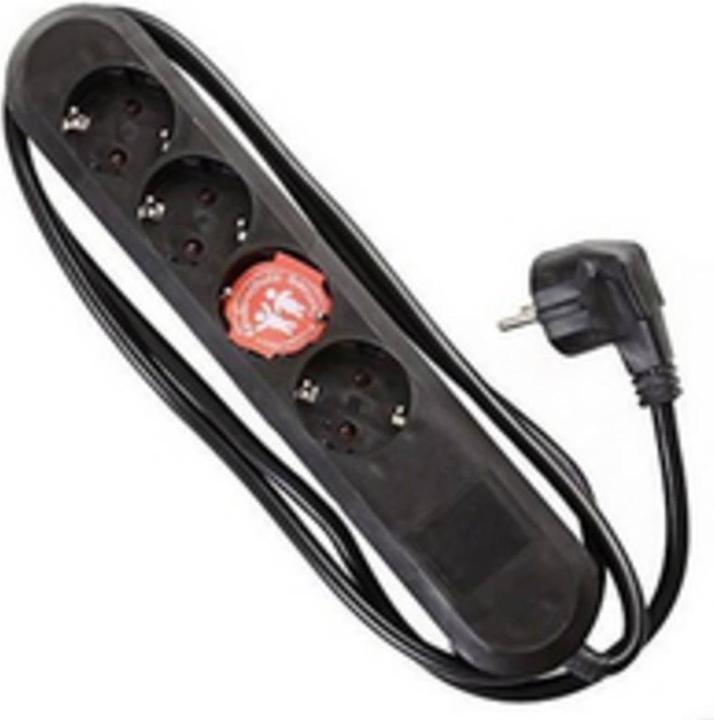 Actual product image Bachmann Table socket (4x, CEE 7/3, 1.50 m)