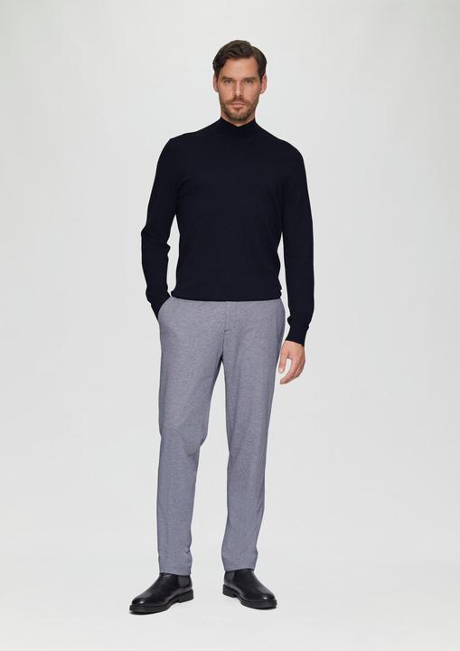 Produktbild S.Oliver Strickpullover Softer Turtleneckpullover aus Baumwoll-Merino-Mix (S)