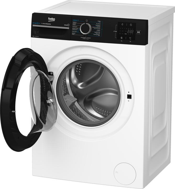Actual product image Beko BM3WFT3841B SteamCure (457100004800) (8 kg, Left)