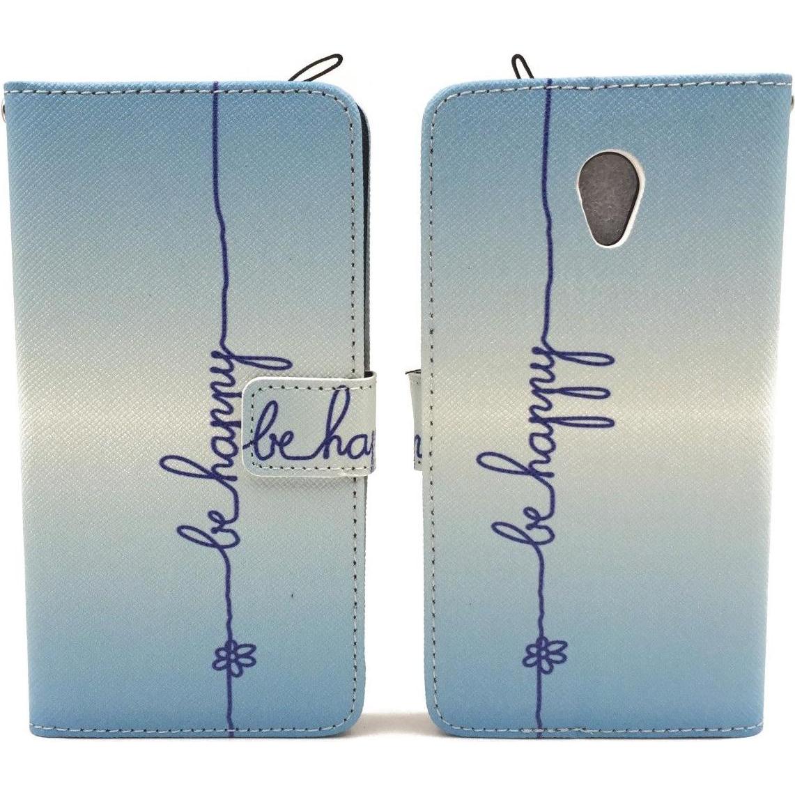 König Design Schutz Handy Hülle für ZTE Blade V7 Case Cover Tasche Wallet Etui Handyhülle Neu (ZTE Blade V7), Smartphone...