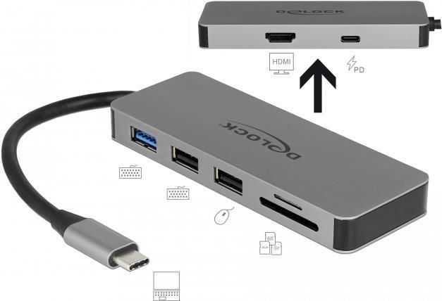 Immagine prodotto Delock Mobile (USB-C, 5 porte)