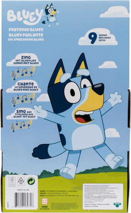 Immagine prodotto Moose Parlare con Bluey (33 cm)