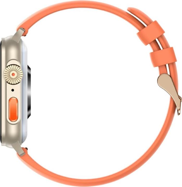 Produktbild Smartwatch SmartWatch RNCF06 pomarańczowy silikon BT Call (44 mm)