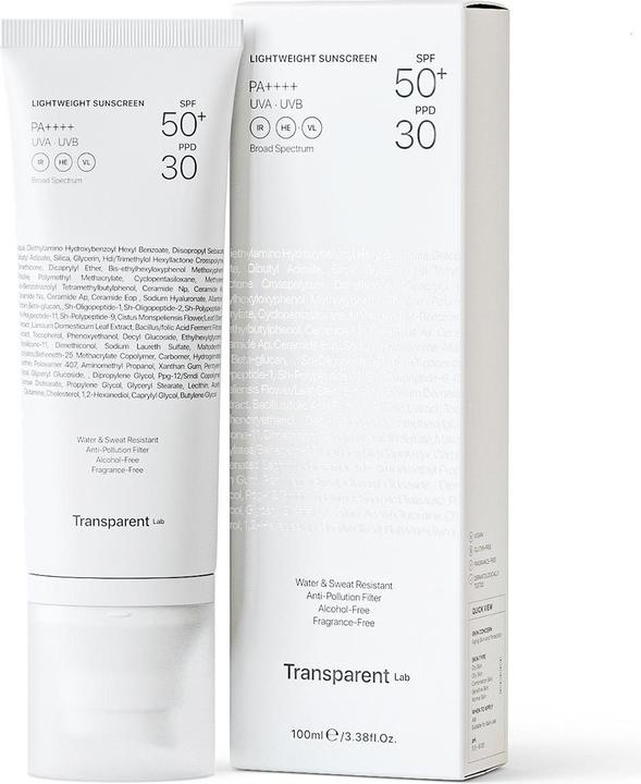 Produktbild Transparent Lab Lightweight (Sonnencreme, SPF 50+, 100 ml)