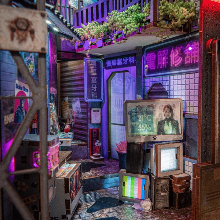 Produktbild Anavrin Kowloon Walled City 2049 - Book Nook