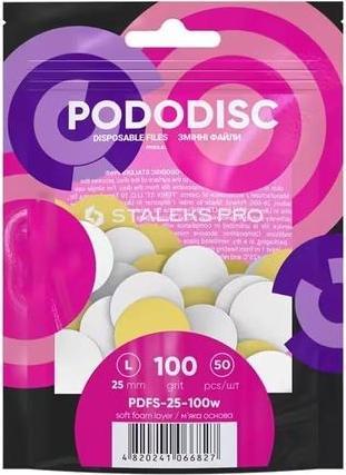 Produktbild Staleks Pro L White Refill Nail File for Pedicure Disc 100