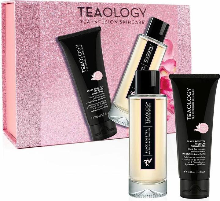 Actual product image Teaology Black Rose Tea Edge Gift Box