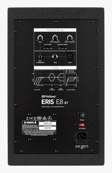 Actual product image PreSonus Eris E8 XT (Active, 1 pc., 1x 140 W)