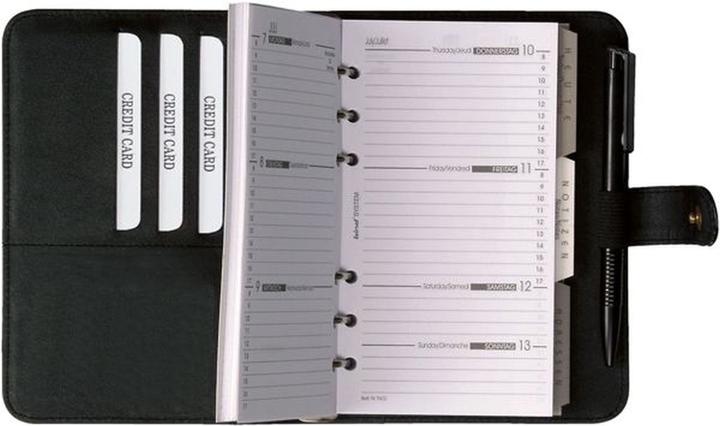 Nutritional values and ingredients Magni Bind 17501 Appointment planner model, A7, 2018 calendar, black (A7, Hardcover)