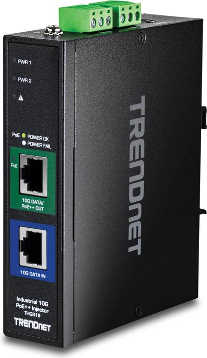 Immagine prodotto Trendnet Iniettore Gigabit PoE (802,3at (PoE+), 802.3af (PoE), 802.3bt (PoE+++), 120 W)