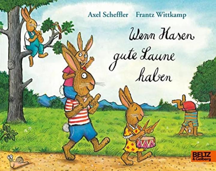 Actual product image Wenn Hasen gute Laune haben (German, Axel Scheffler, 2020)