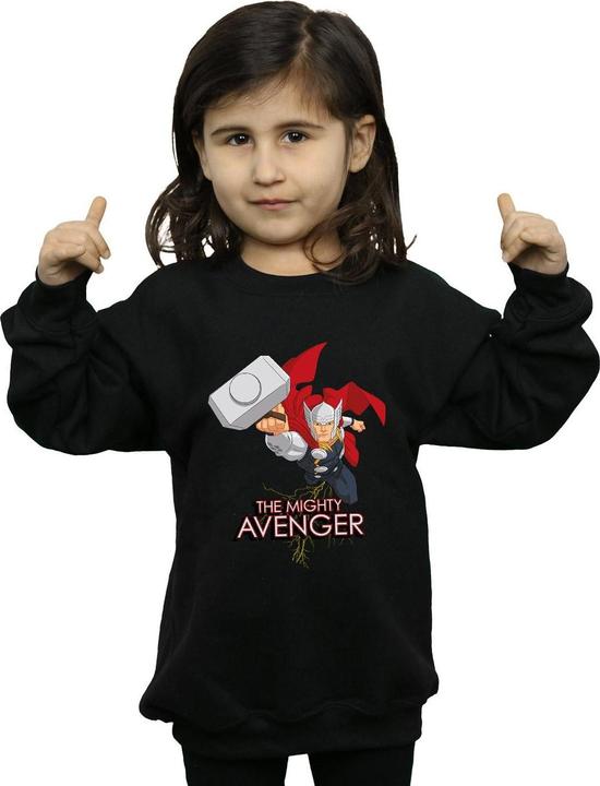 Image du produit - Sweat THOR THE MIGHTY AVENGER - Fille (152, 158)