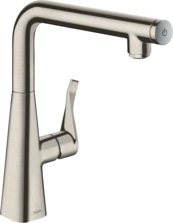 hansgrohe Metris Select acier inoxydable