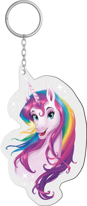 Actual product image Roth Reflective Pendant Unicorn Portrait