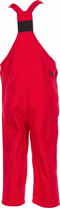 Produktbild Planam Kinder-Latzhose mittelrot/kornblumenblau 98/104 110/116 (110)