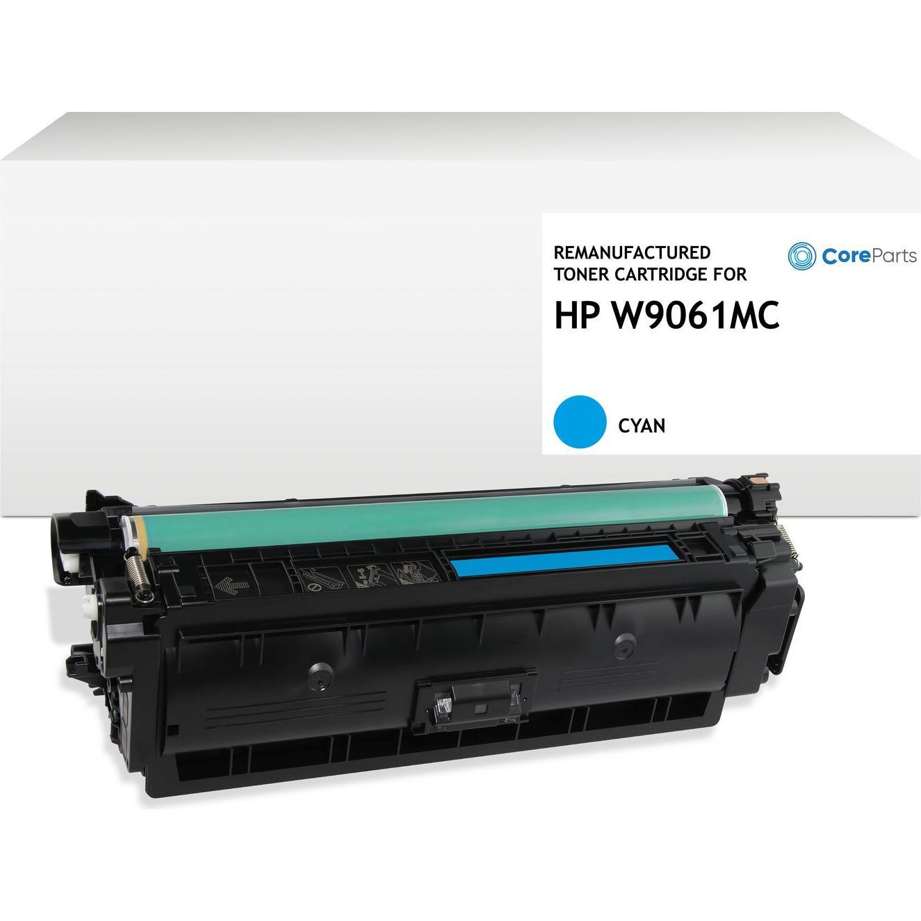 Thumbnail - CoreParts, Toner, Toner Cyan for HP, Pages: