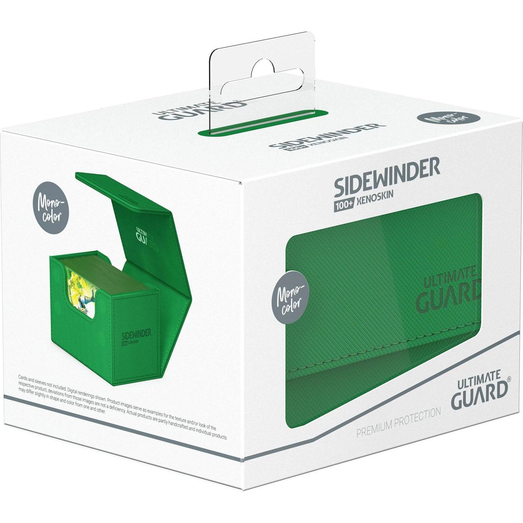 Thumbnail - Ultimate Guard UGD011214 - Sidewinder 100+ XenoSkin Monocolor, Grün