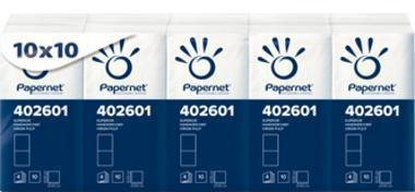 Actual product image Papernet 402601 Paper napkin White Cellulose 10 piece(s)