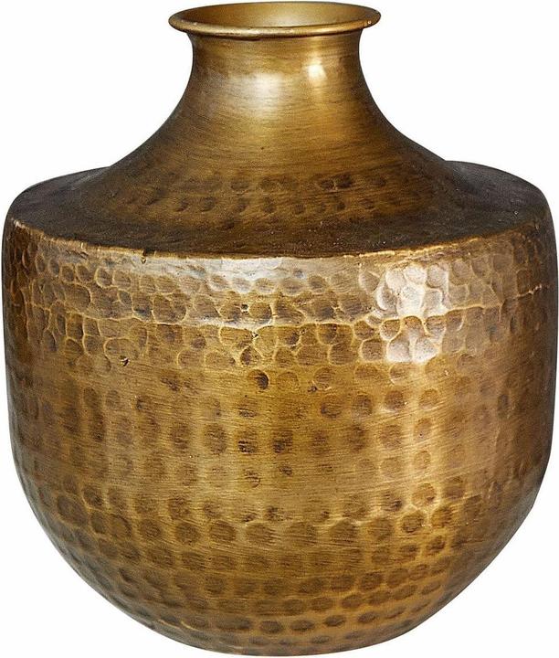 Loberon Vase Saamira antikmessing (0.48 l)