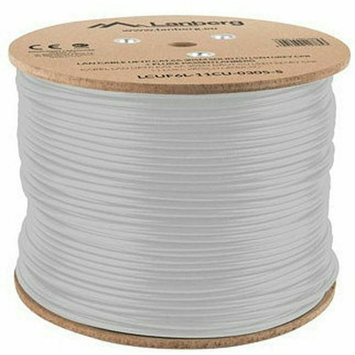 Produktbild Lanberg LCUF6L-11CU-0305-S Netzwerkkabel 305 m Cat6a U/FTP (STP) Grau (U/FTP, CAT6a, 305 m)