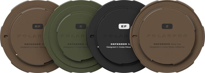 Actual product image PolarPro Camera body cover Sony E Mount - Forest