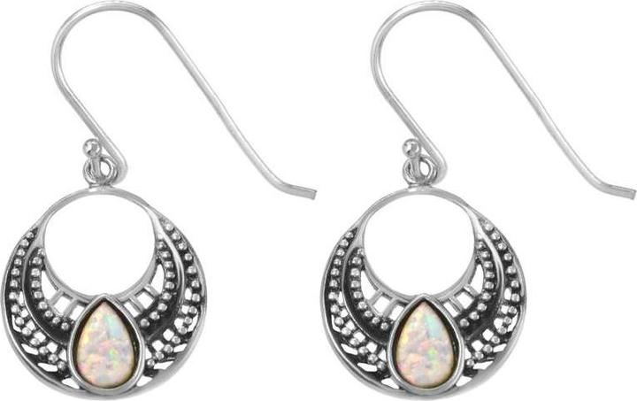 Produktbild Bijouteria Ohrhänger (Synthetischer Opal, Silber 925)