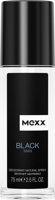 Produktbild Mexx Black For Him Deodorant Spray 75ml (Spray, 75 ml)