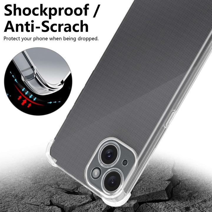 Produktbild Cadorabo TPU Hülle für Apple iPhone 15 Ultra Slim (Apple iPhone 15)