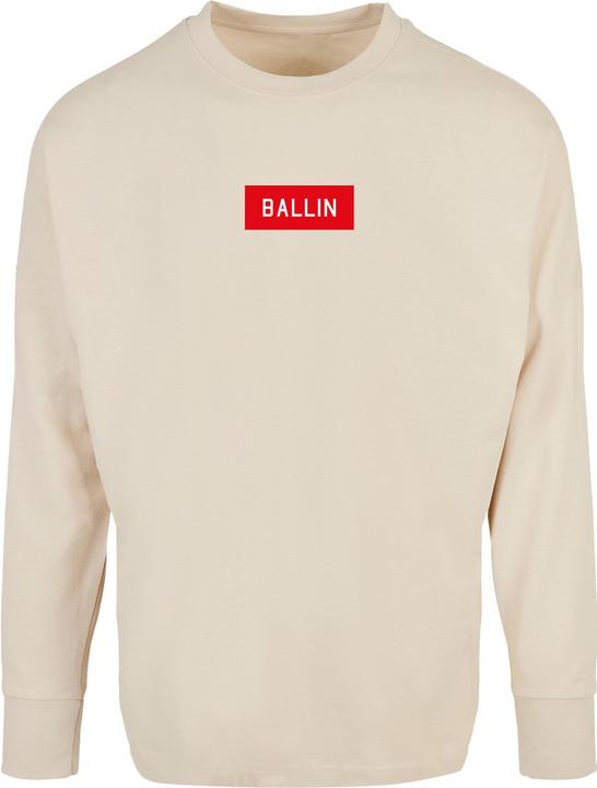 Mister Tee Ballin Box Oversized Longsleeve - 131303 (XL)
