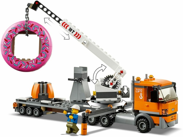 Actual product image LEGO Great Donut Shop Opening (60233, LEGO City)