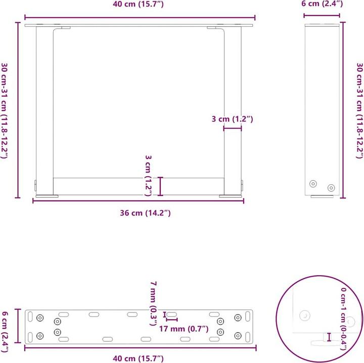 Produktbild vidaXL Paten