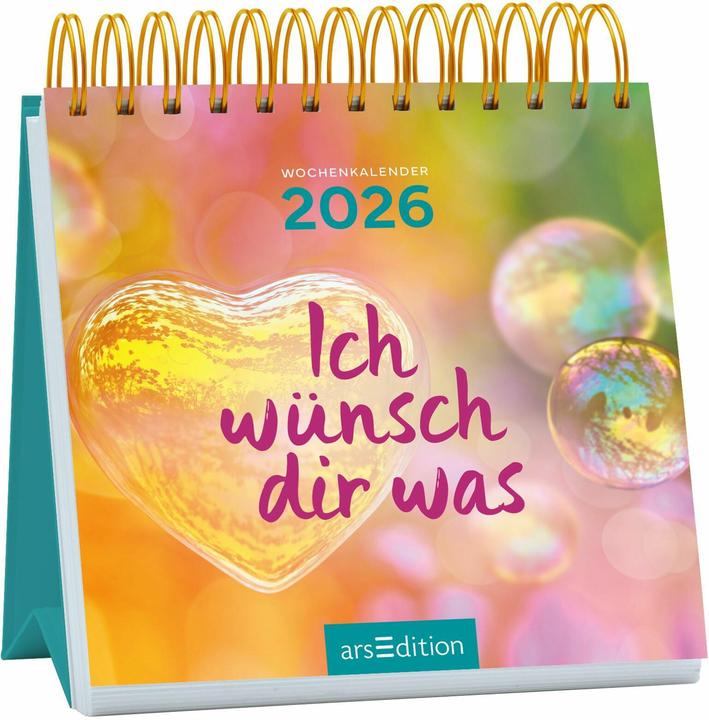 Produktbild Mini-Wochenkalender Ich wünsch dir was 2026