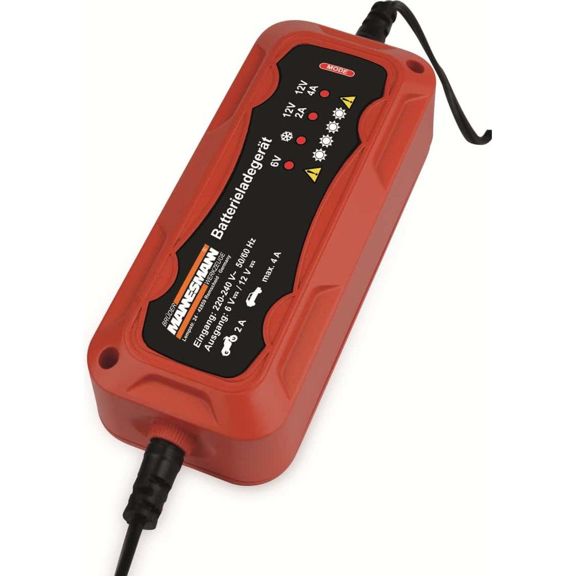 Thumbnail - Mannesmann, Batterieladegerät, Kfz-Batterie-Ladegerät (6V, 12V, 4 A)
