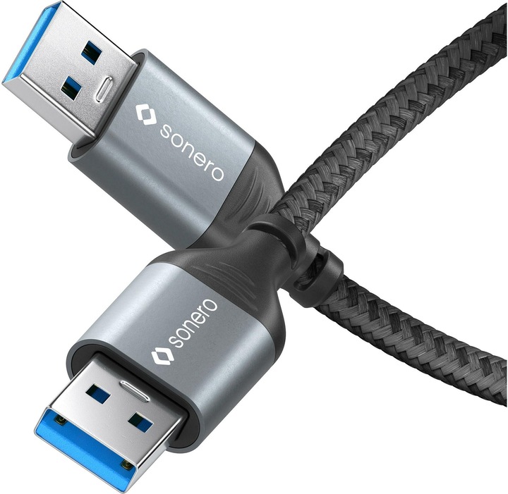 Produktbild Sonero USB 3.0-Kabel USB A - USB A 2 m (2 m, USB 3.2 Gen 1)