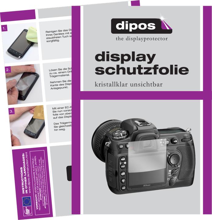 Produktbild Dipos Displayschutzfolie Crystalclear (Displayschutz, Nikon D300)