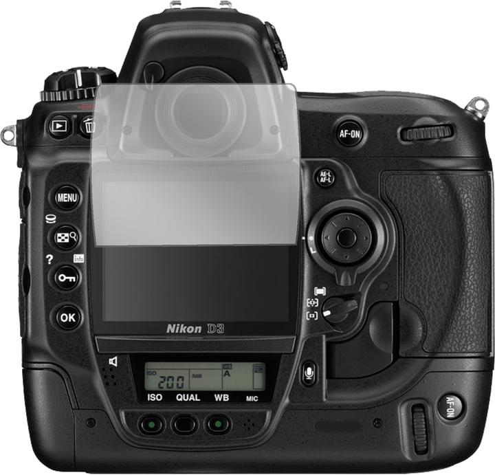 Actual product image Dipos Screen Protector Crystalclear (Screen protector, Nikon D3)