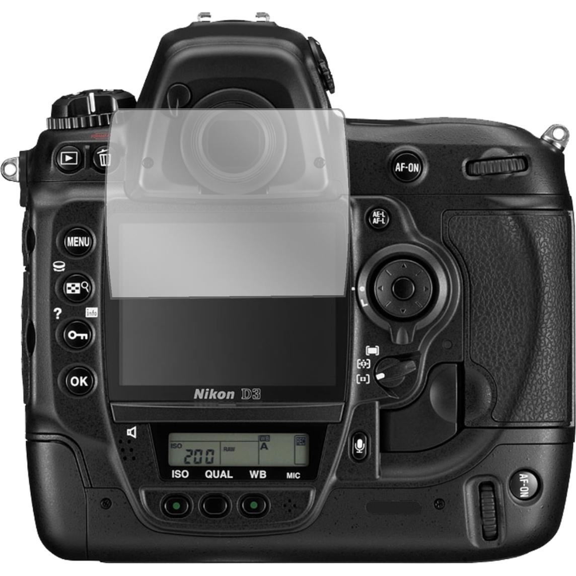 Thumbnail - Dipos Displayschutzfolie Crystalclear (Displayschutz, Nikon D3), Kameraschutz, Transparent