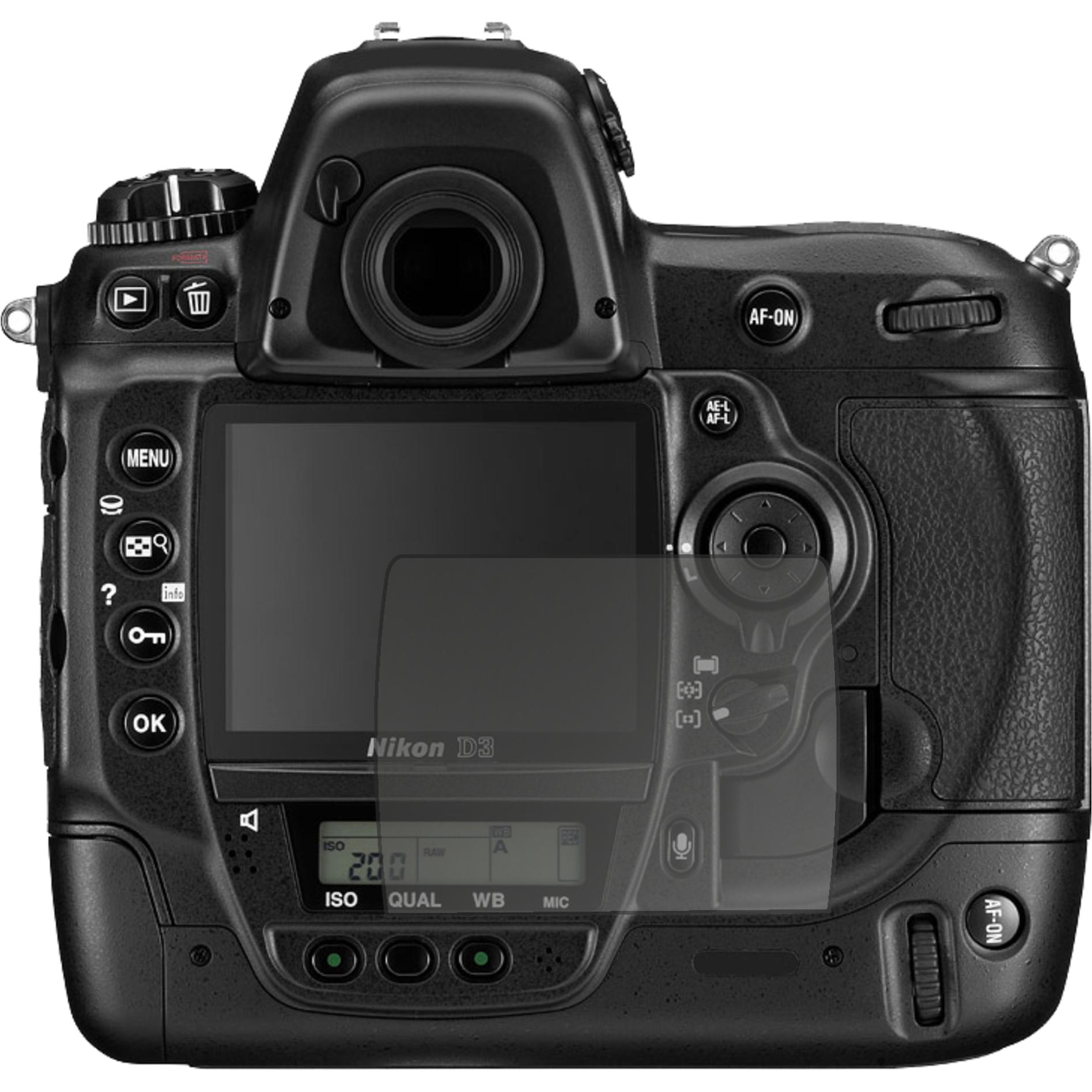 Dipos Blickschutzfolie 4-Way Privacy (Displayschutz, Nikon D3), Kameraschutz, Transparent
