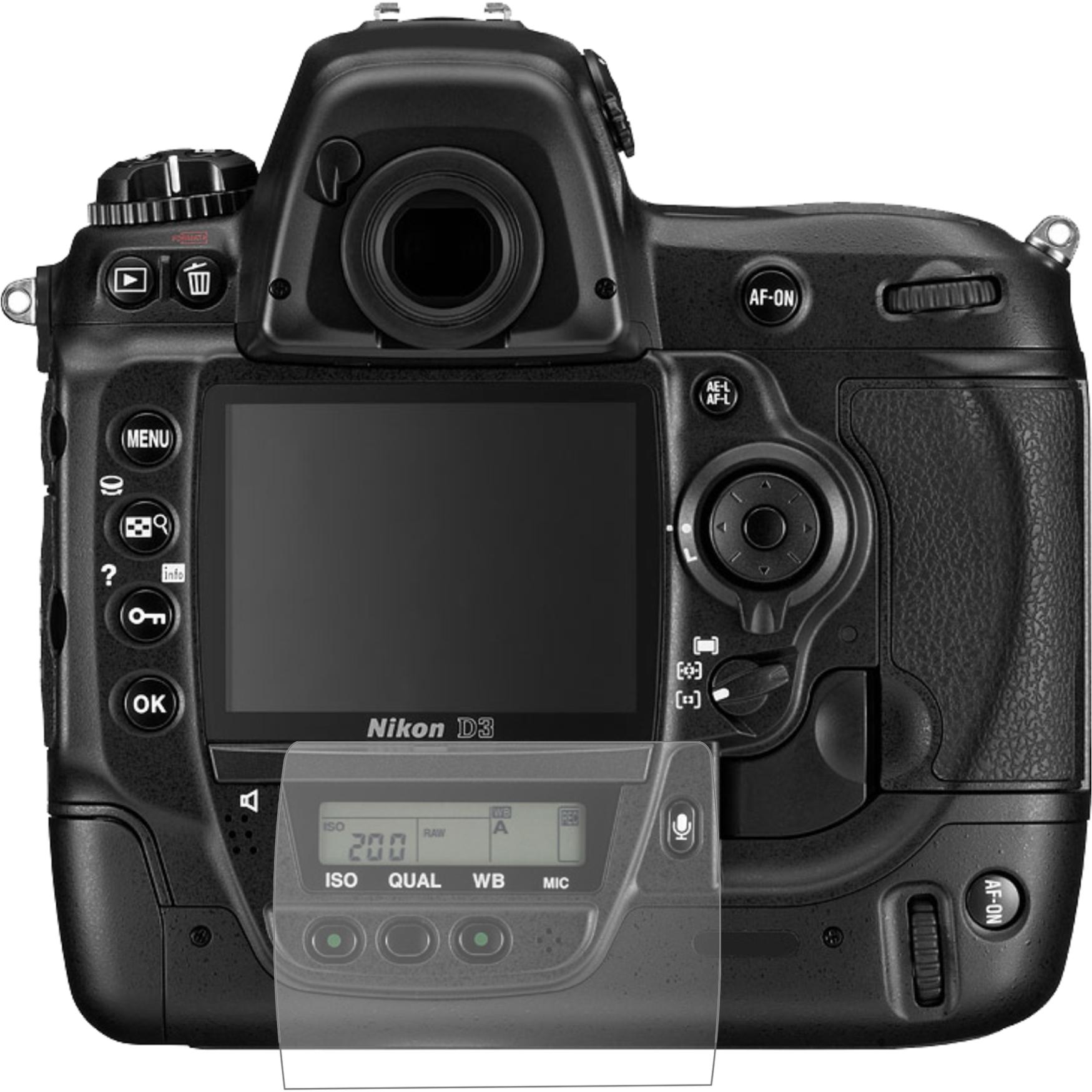 Thumbnail - Dipos Displayschutz Anti-Shock (Displayschutz, Nikon D3), Kameraschutz, Transparent