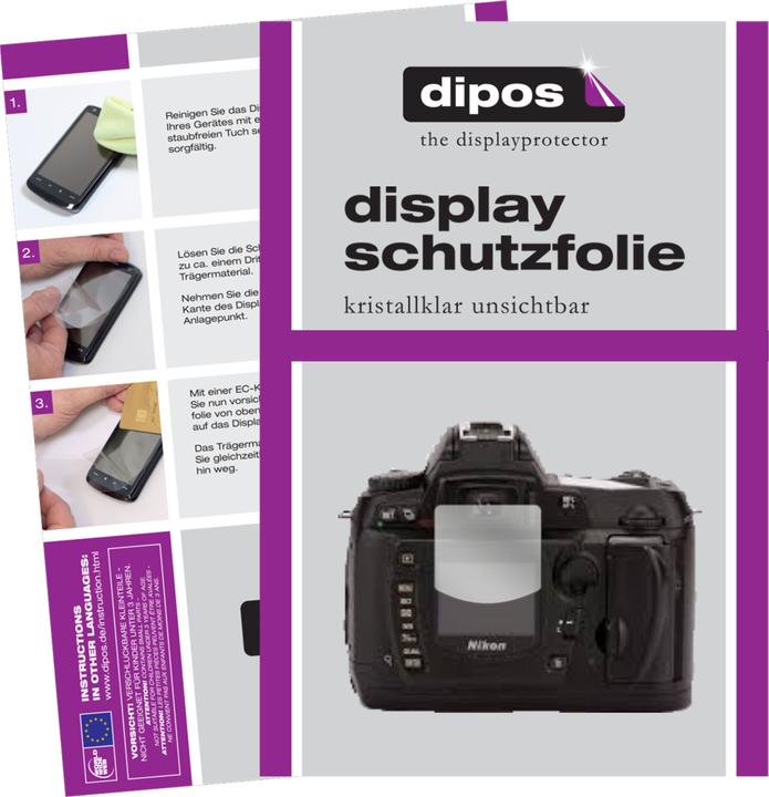 Produktbild Dipos Displayschutzfolie Crystalclear (Displayschutz, Nikon D70S)
