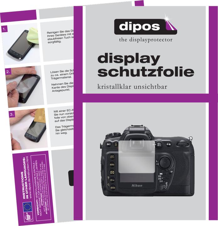 Actual product image Dipos Screen Protector Crystalclear (Screen protector, Nikon D200)