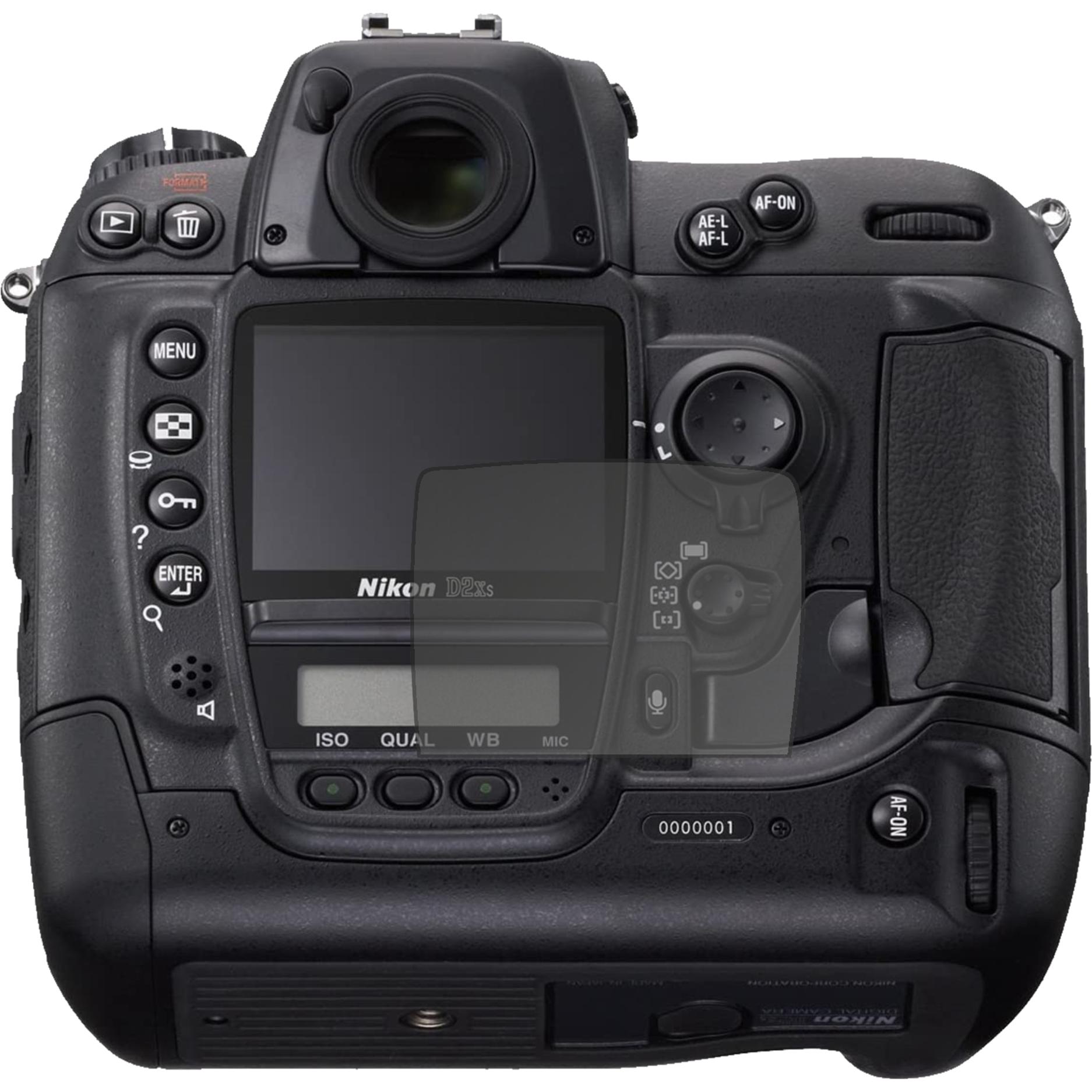Dipos Blickschutzfolie 4-Way Privacy (Displayschutz, Nikon D2X), Kameraschutz, Transparent