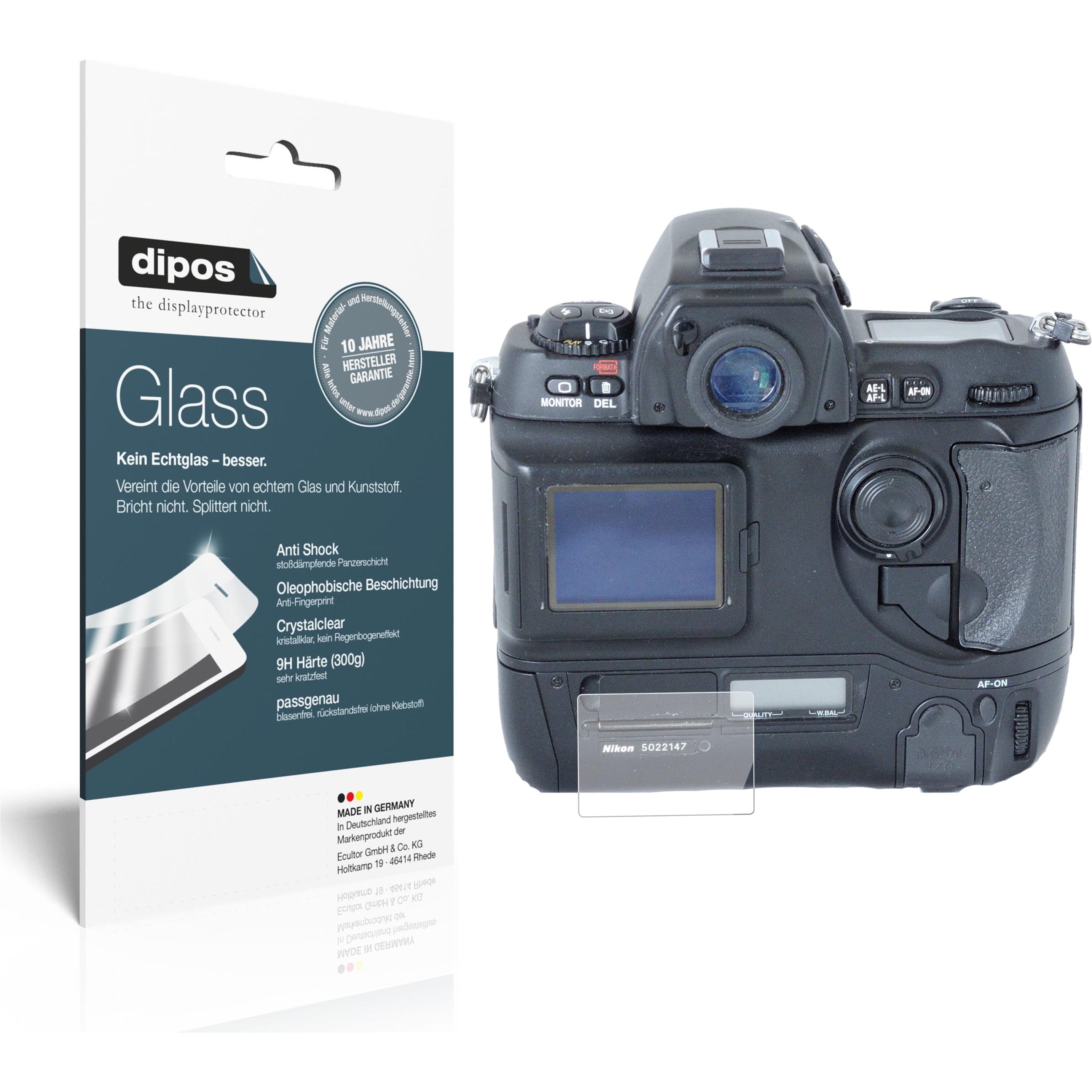 Dipos Displayschutz Anti-Shock (Displayschutz, Nikon D1), Kameraschutz, Transparent