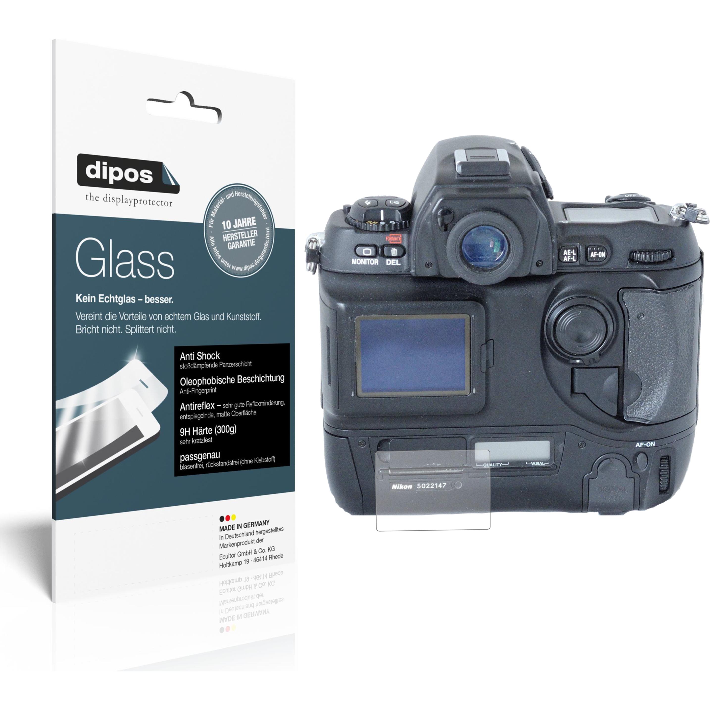 Dipos Displayschutz Anti-Shock (Displayschutz, Nikon D1), Kameraschutz, Transparent