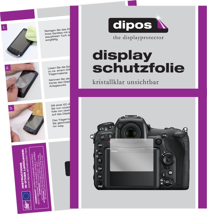 Actual product image Dipos Screen Protector Crystalclear (Screen protector, Nikon D500)