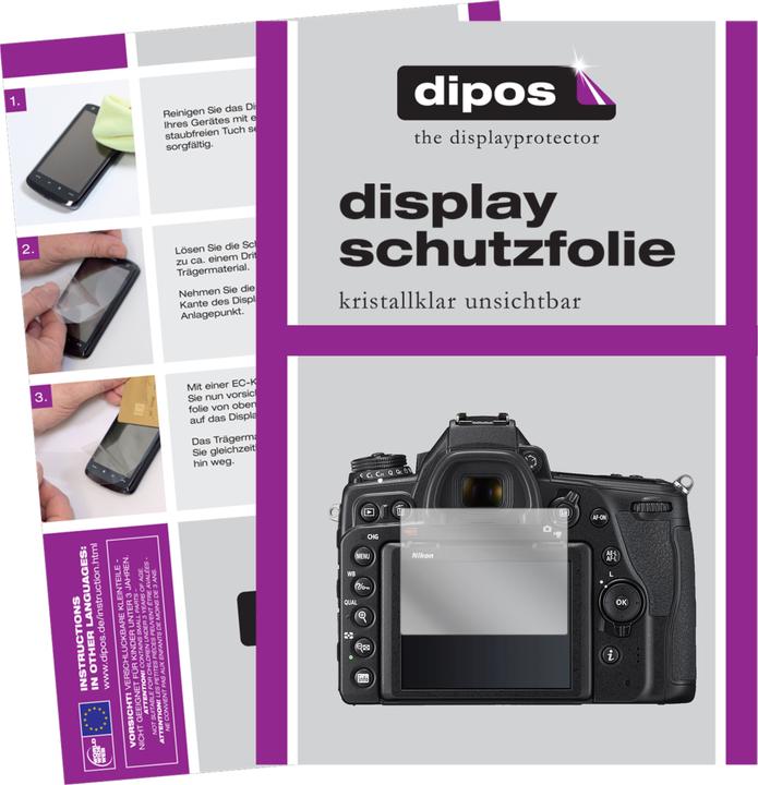 Dipos Displayschutzfolie Crystalclear (Displayschutz, Nikon D780)