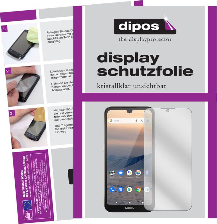 Produktbild Dipos Displayschutzfolie Crystalclear (Nokia 1.3)