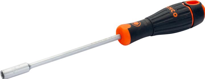 Produktbild Bahco BahcoFIT Steckschlüssel für Sechskantschrauben mit Gummigriff, 5 mm x 150 mm (6-Kant)
