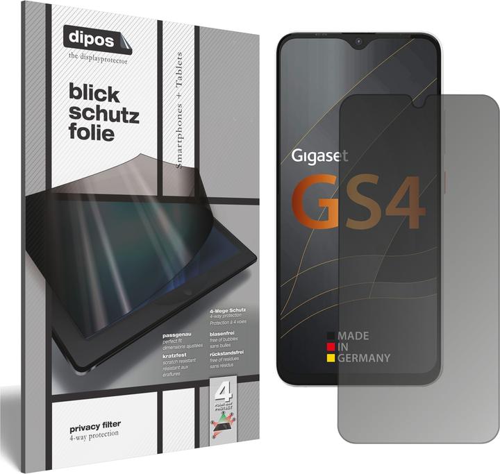Produktbild Dipos Blickschutzfolie 4-Way Privacy (1 Stück, Gigaset GS4)